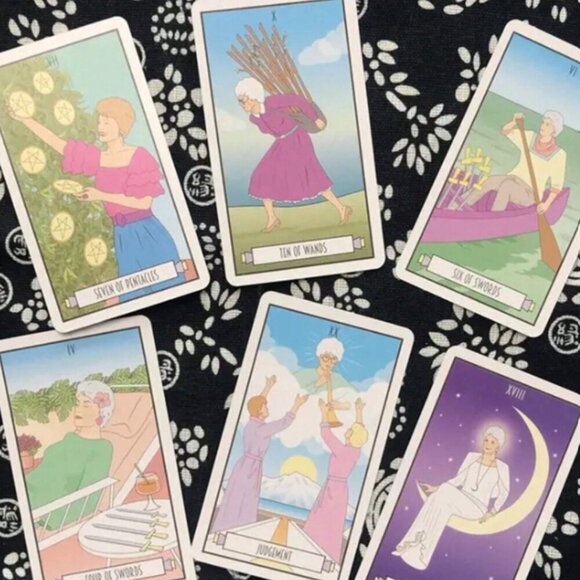 The Golden Girls Tarot 78 Card Deck NWT - Picture 2 of 5